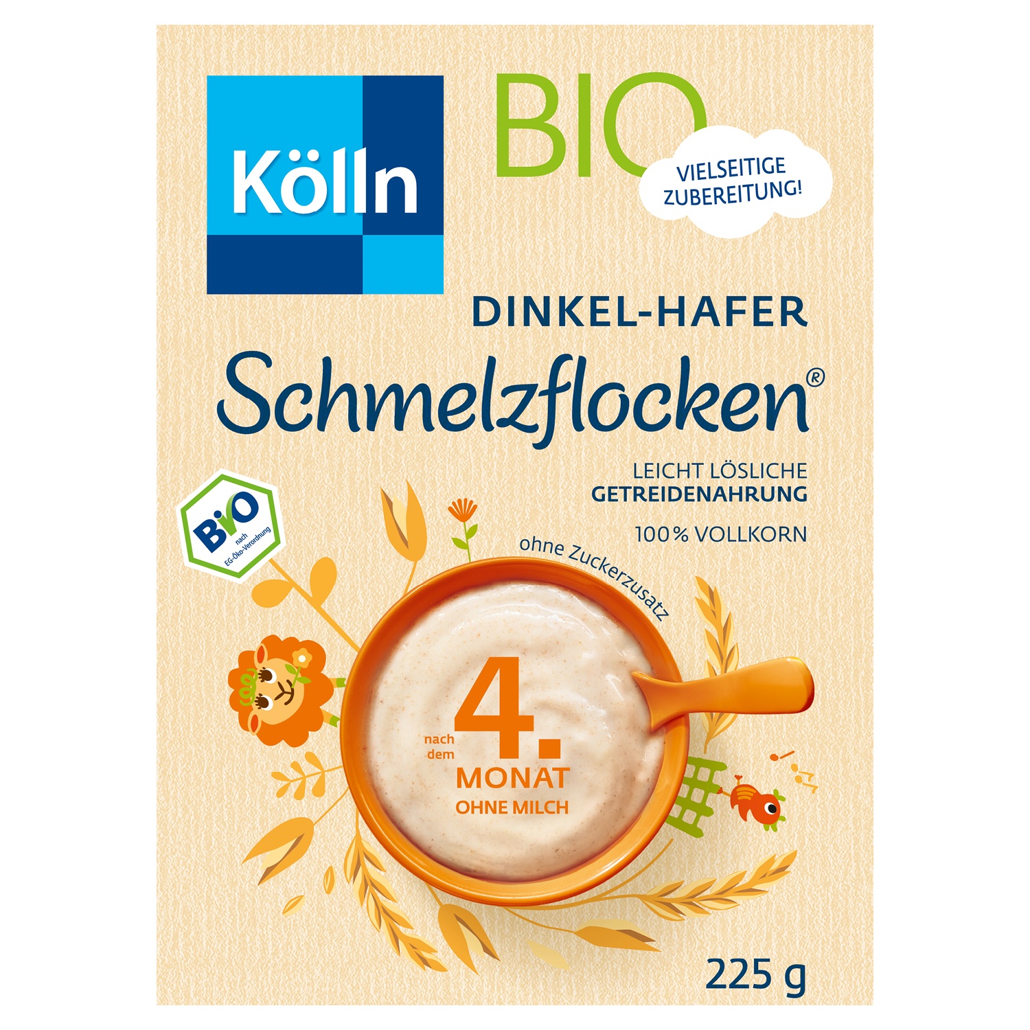 Kölln Bio Schmelzflocken® 225 g