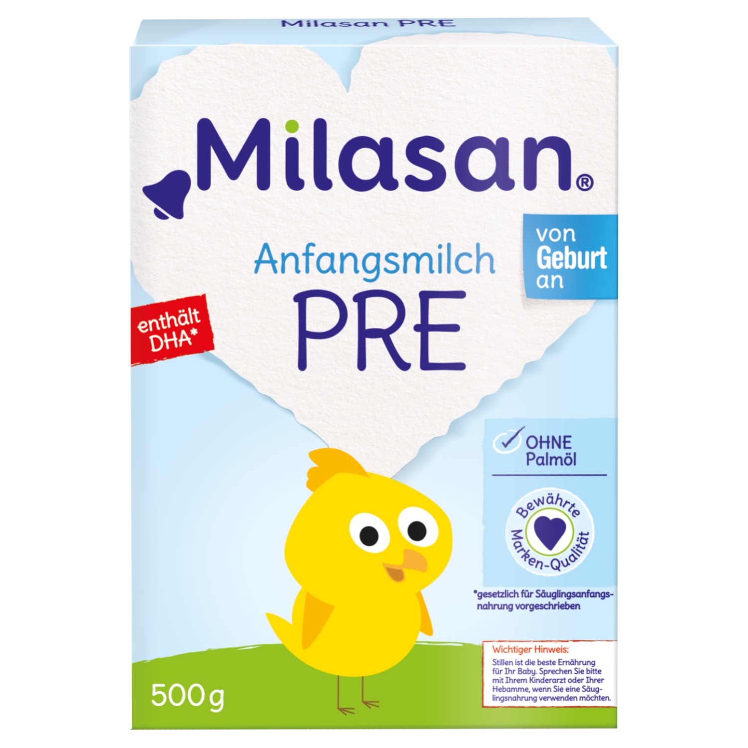 Milasan Anfangsmilch Pre 500 G Aldi Sud