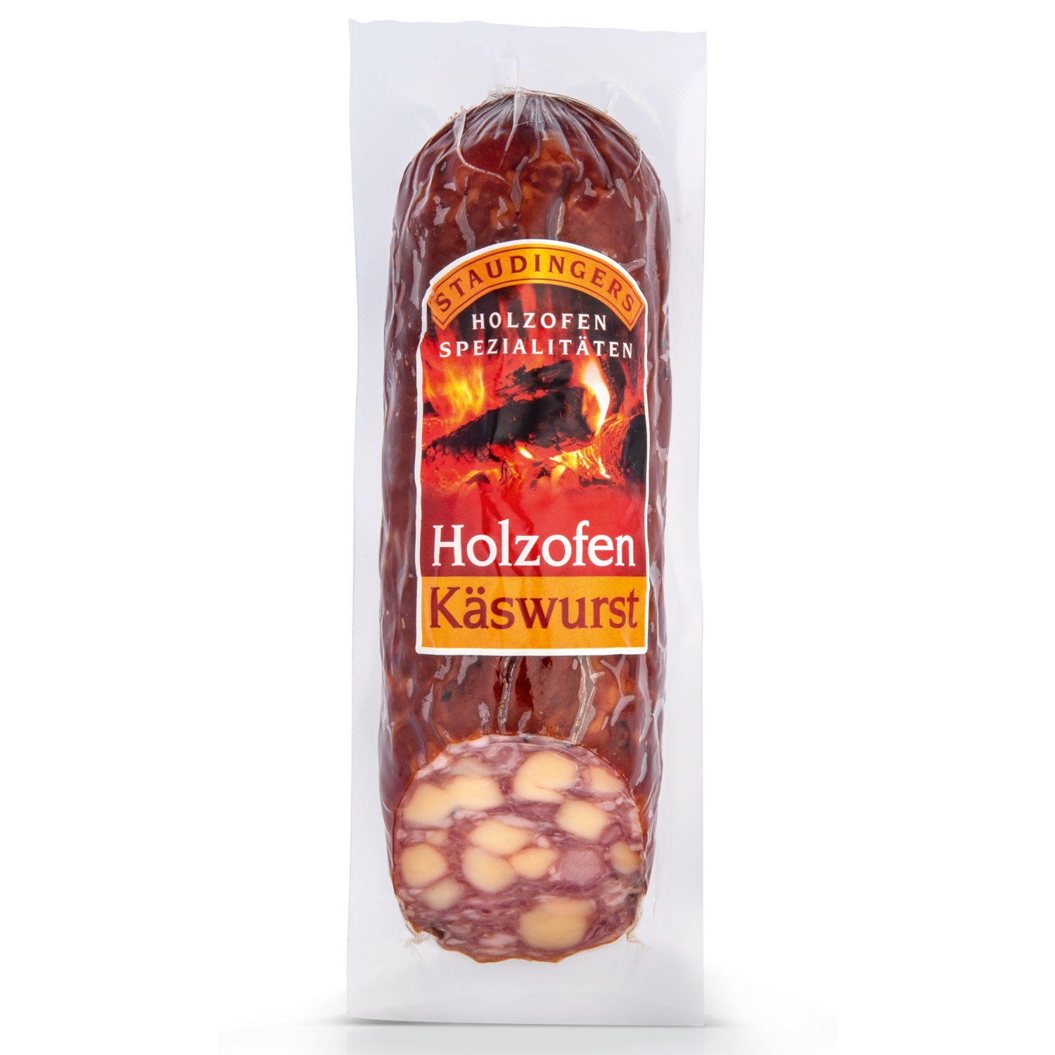 Holzofen Käswurst