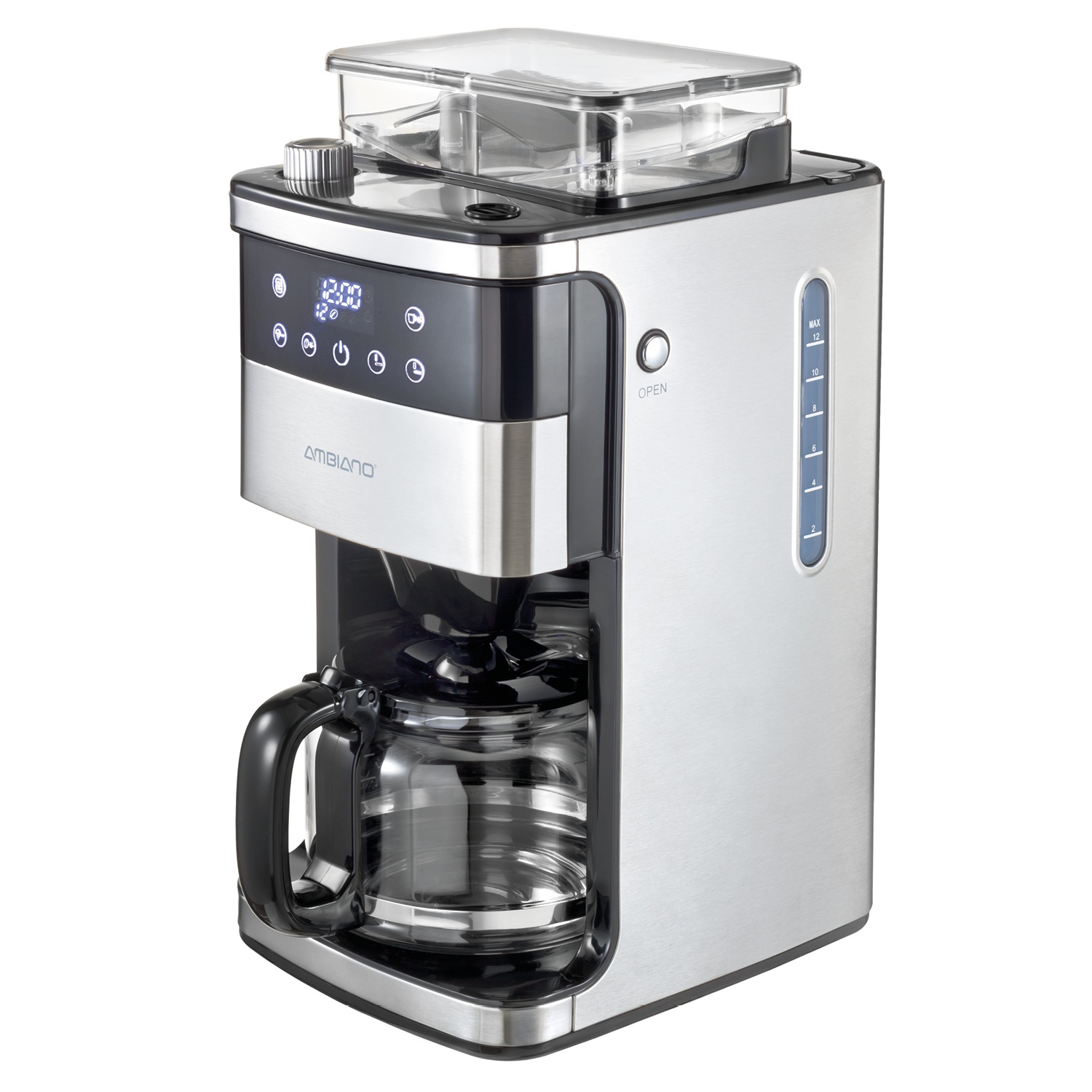 Ambiano Kaffeemaschine Mit Mahlwerk Aldi Sud