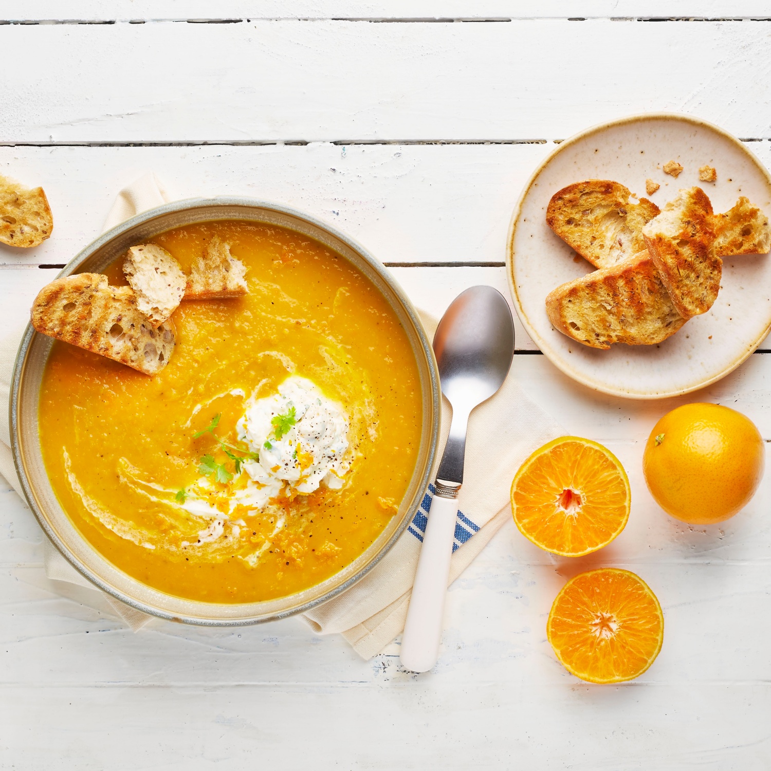 Clementinen-Karotten-Suppe