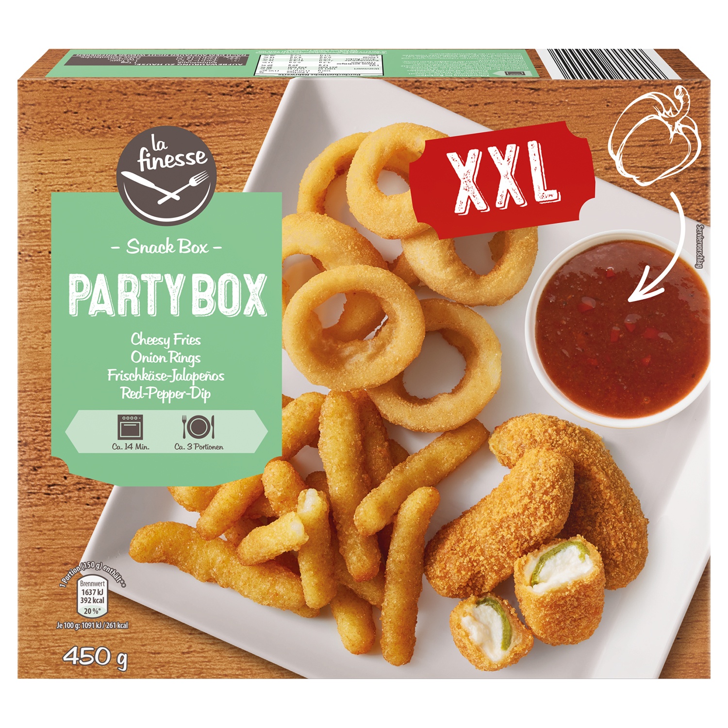 la finesse Party Box, XXL 450 g