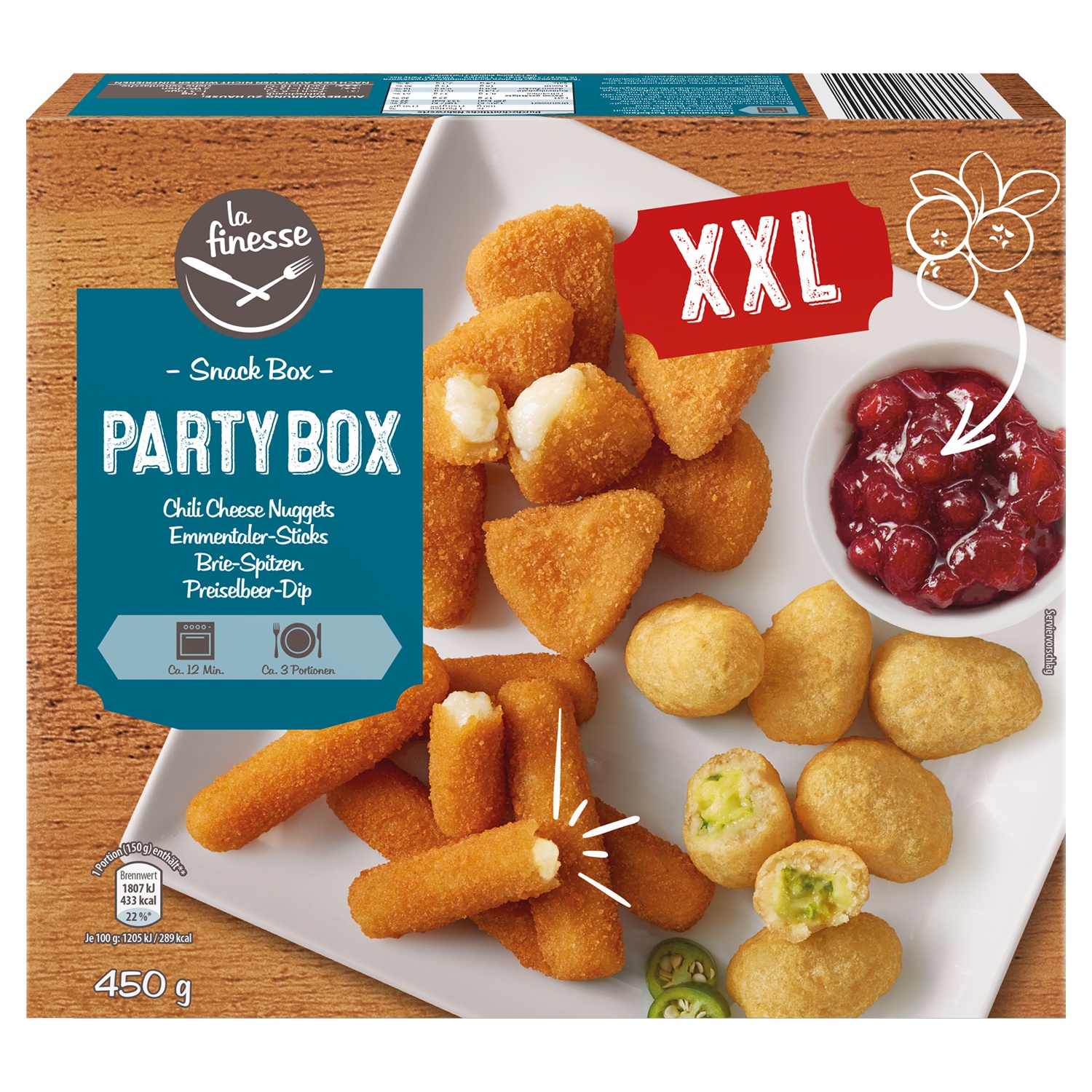 la finesse Party Box, XXL 450 g