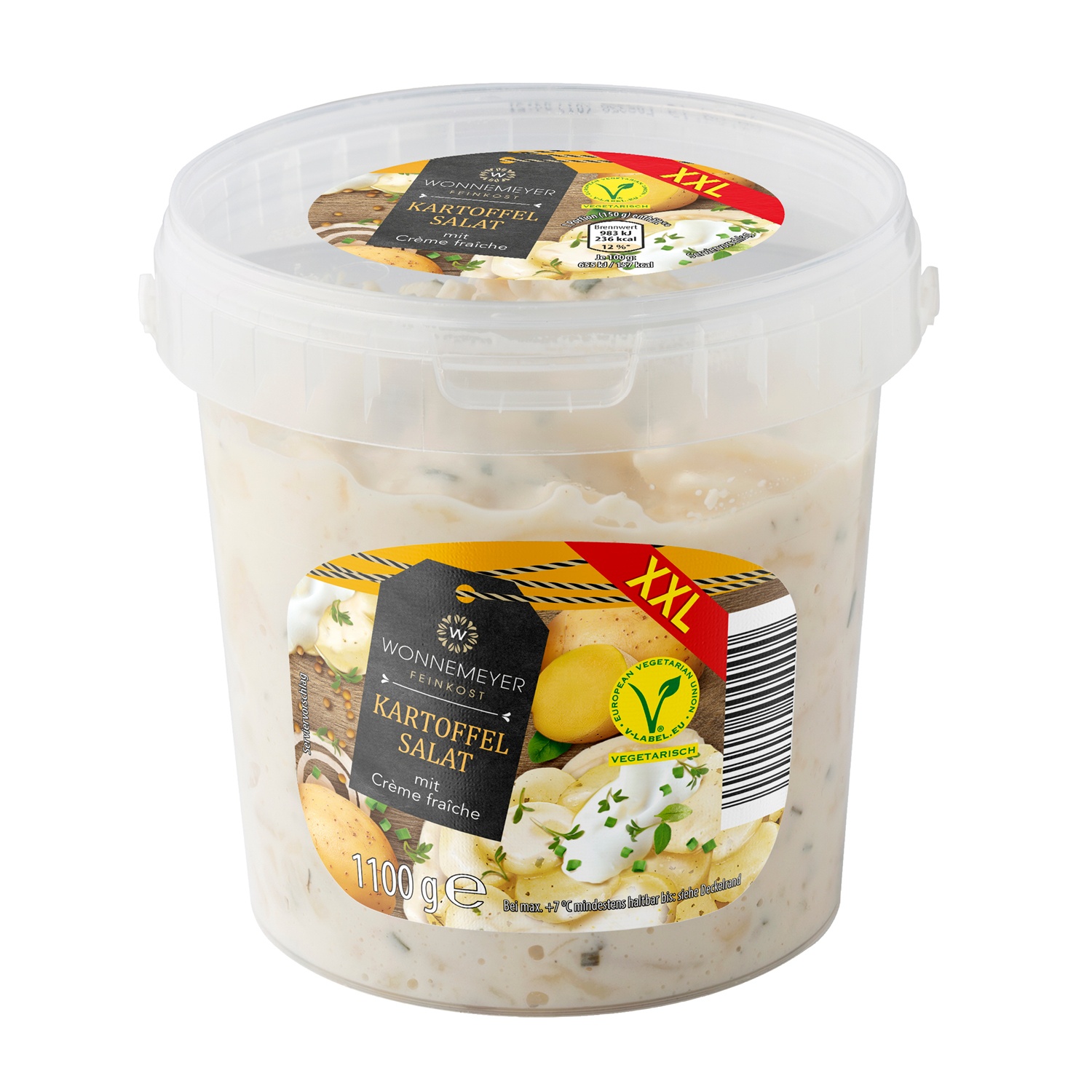 Wonnemeyer Kartoffelsalat Xxl 1100 G Aldi Sud