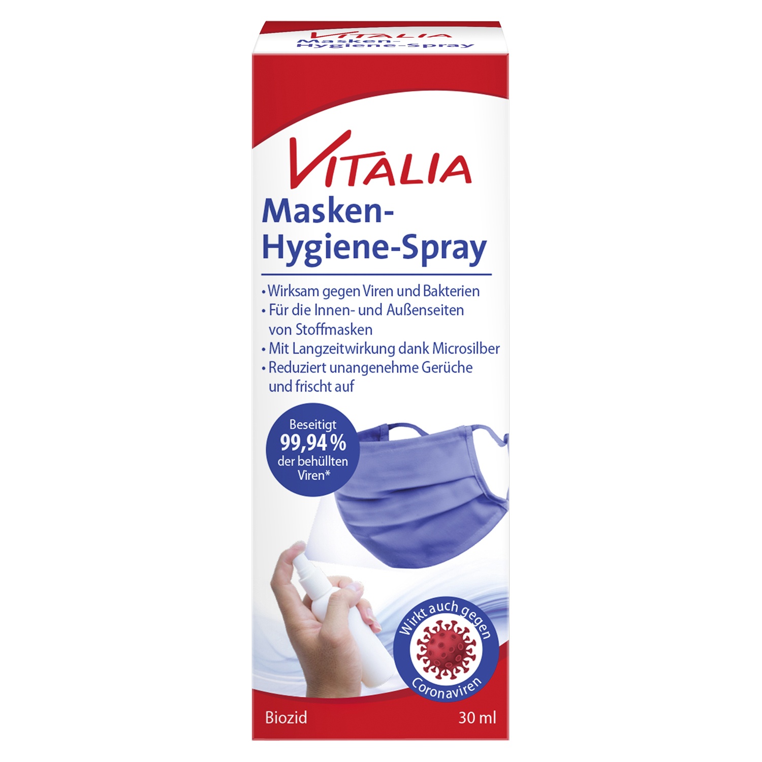 VITALIA Masken-Hygiene-Spray 30 ml³