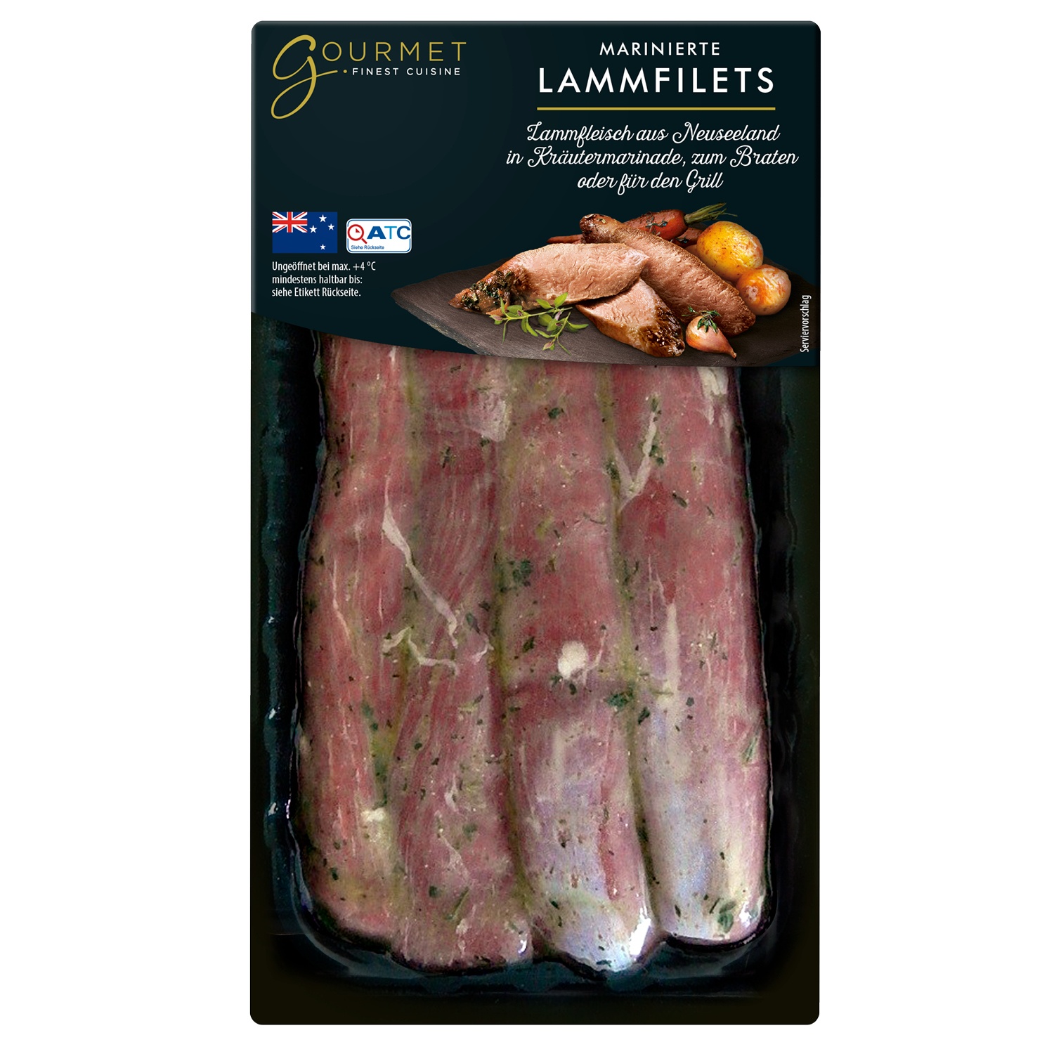 Gourmet Lammfilets Xxl Packung 399 G Aldi Sud 