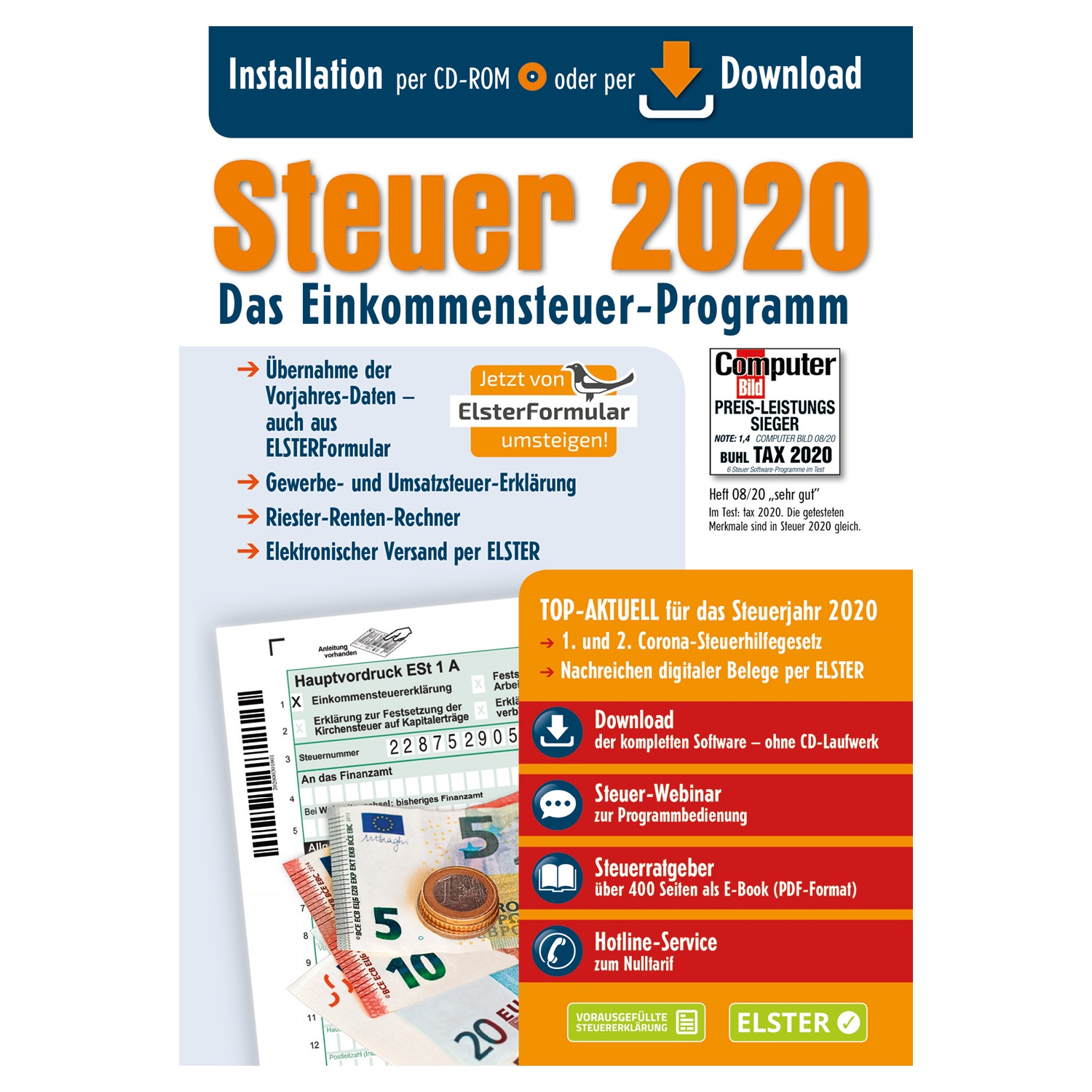 Steuer 2020 Aldi Sud