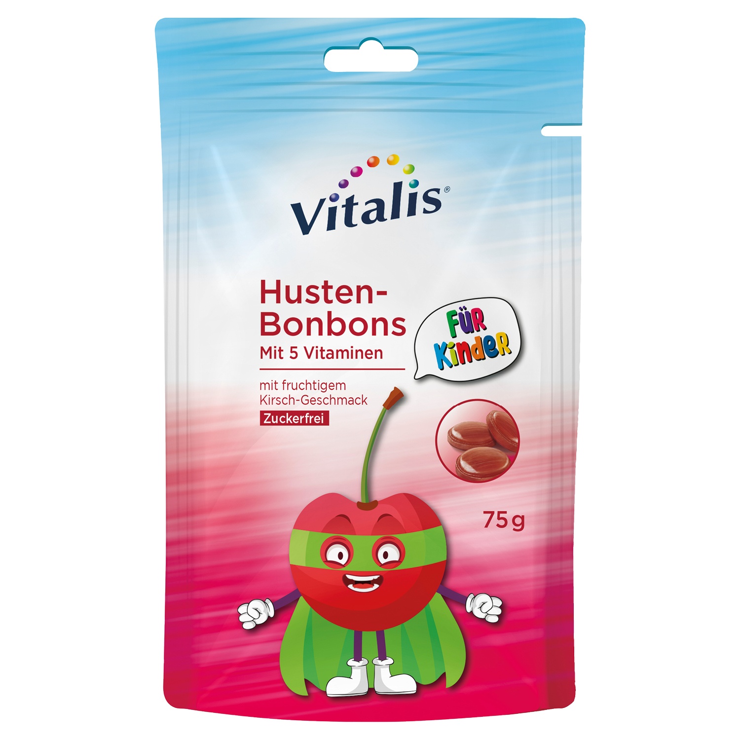 Vitalis® Salbei-/Kinder-Hustenbonbons 75 g