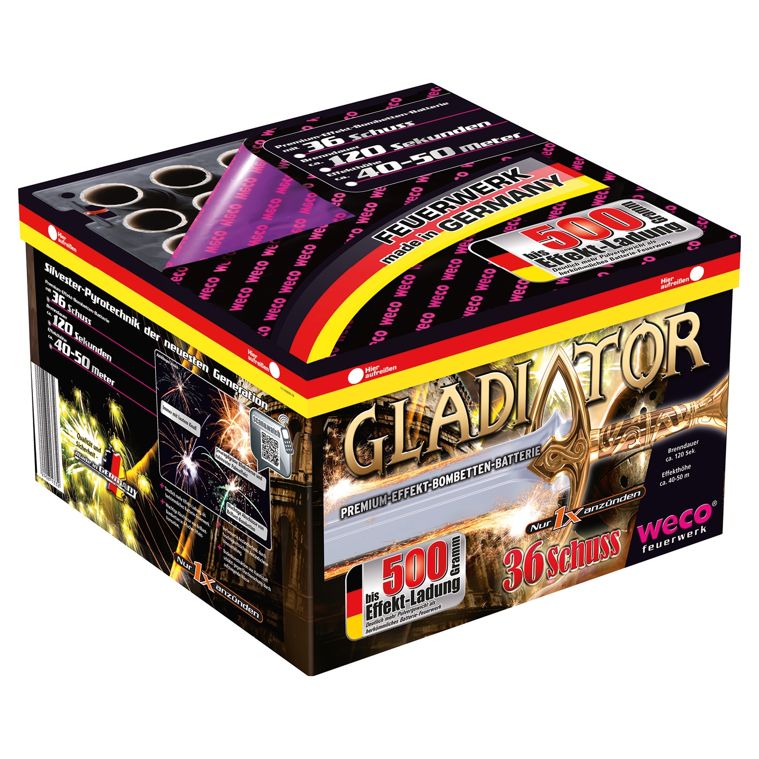 WECO® Batterie „Gladiator“