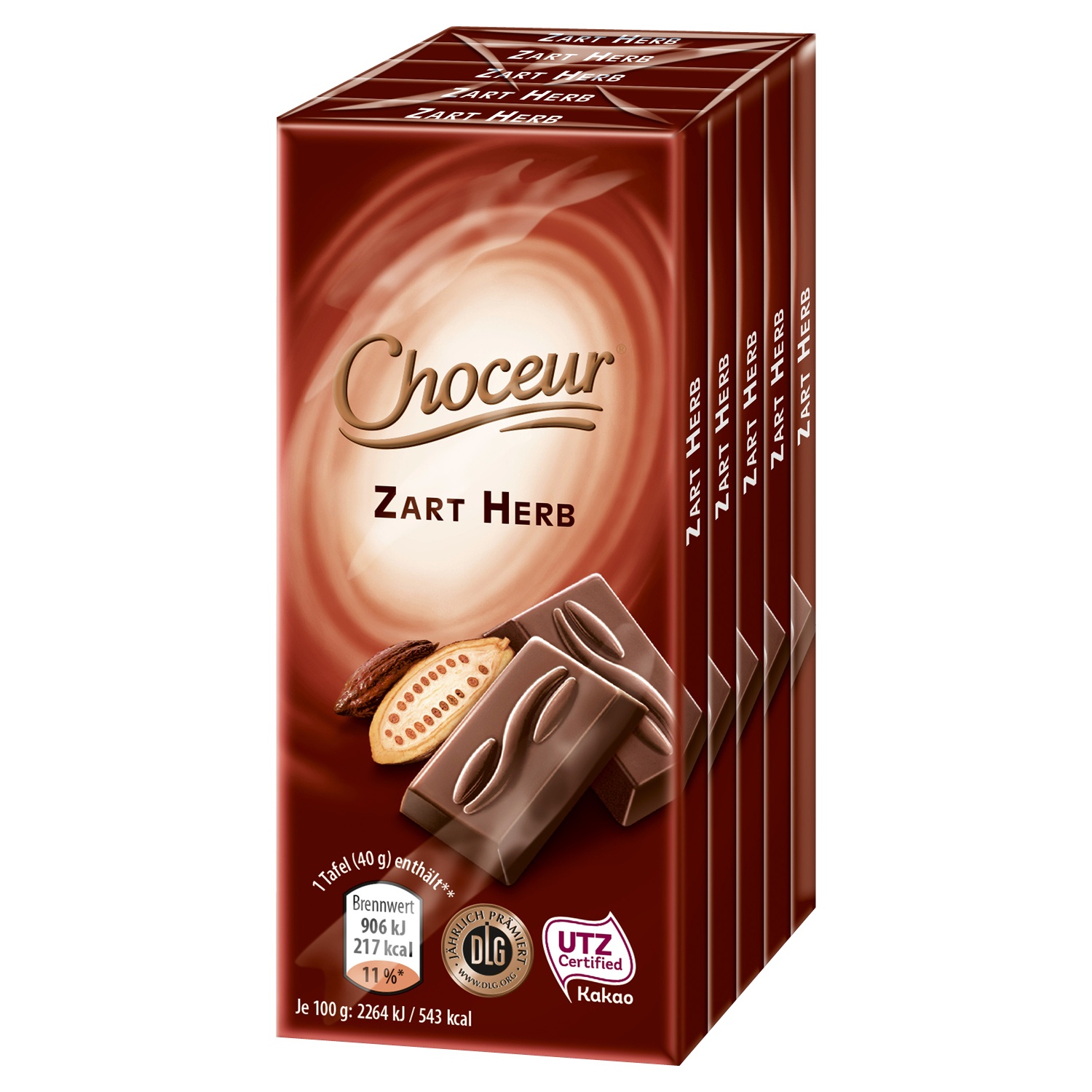 Choceur Mini Tafeln 5x40g ALDI SÜD