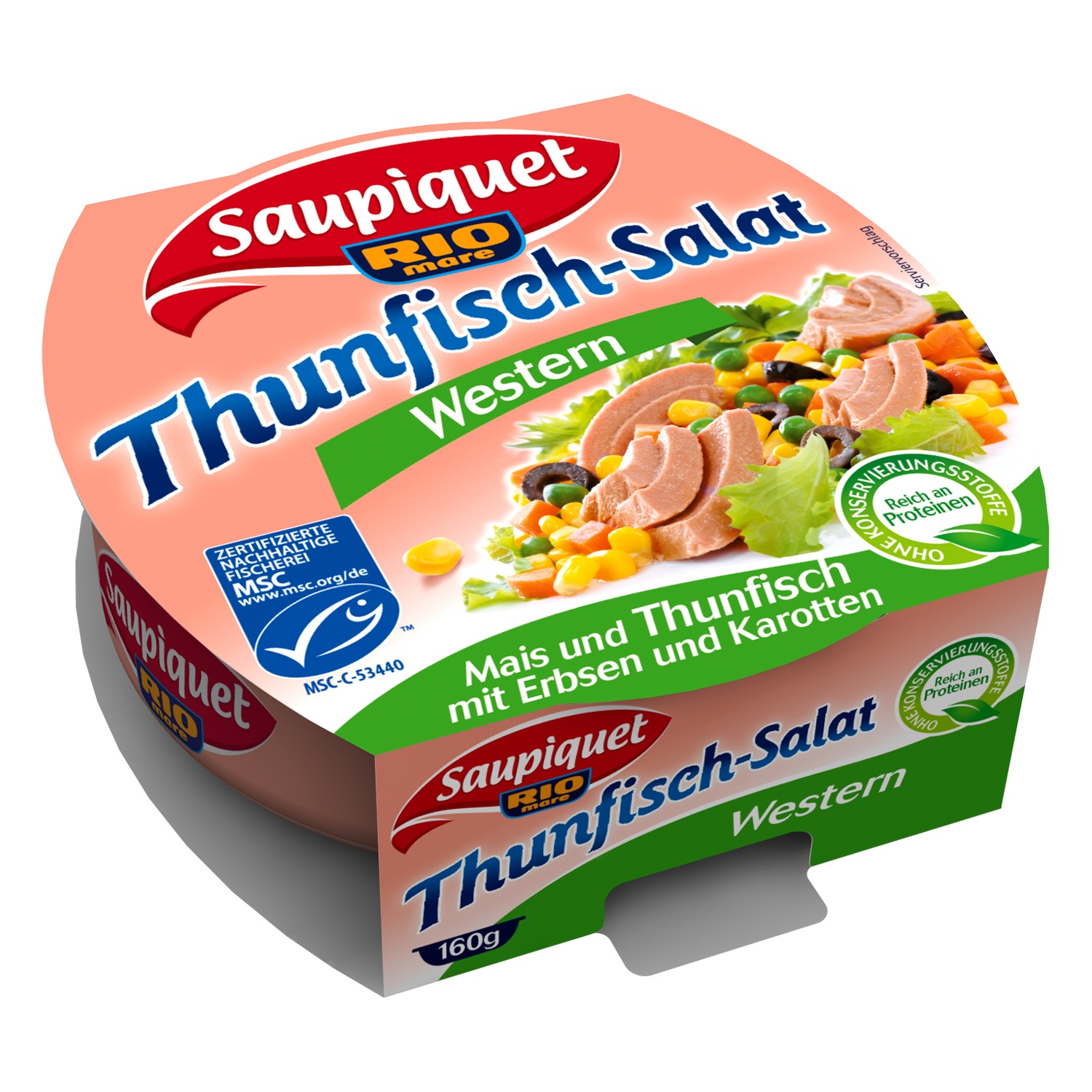 Saupiquet Thunfisch-Salat 160 g