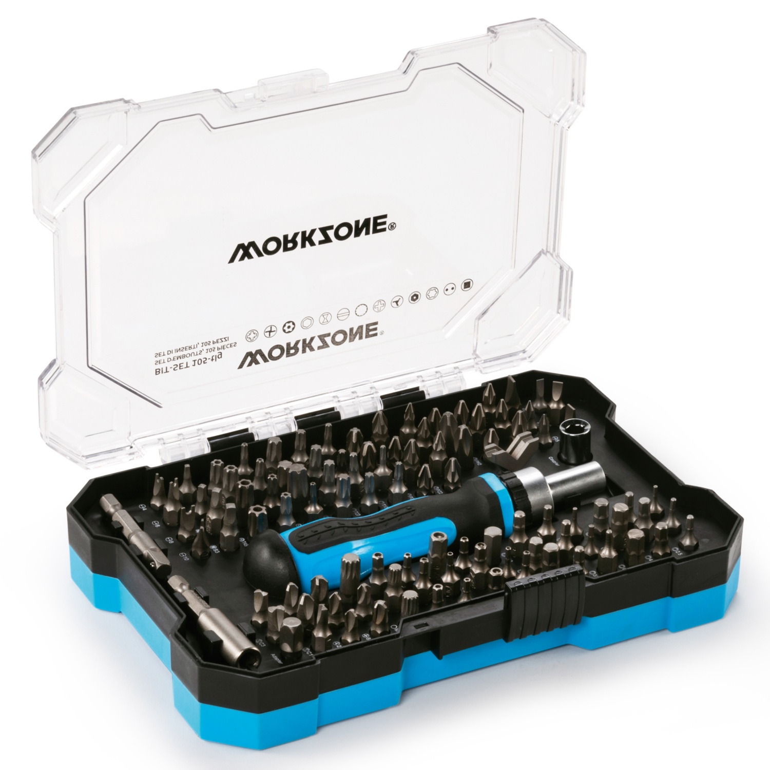 WORKZONE Bit-Set, 105-teilig