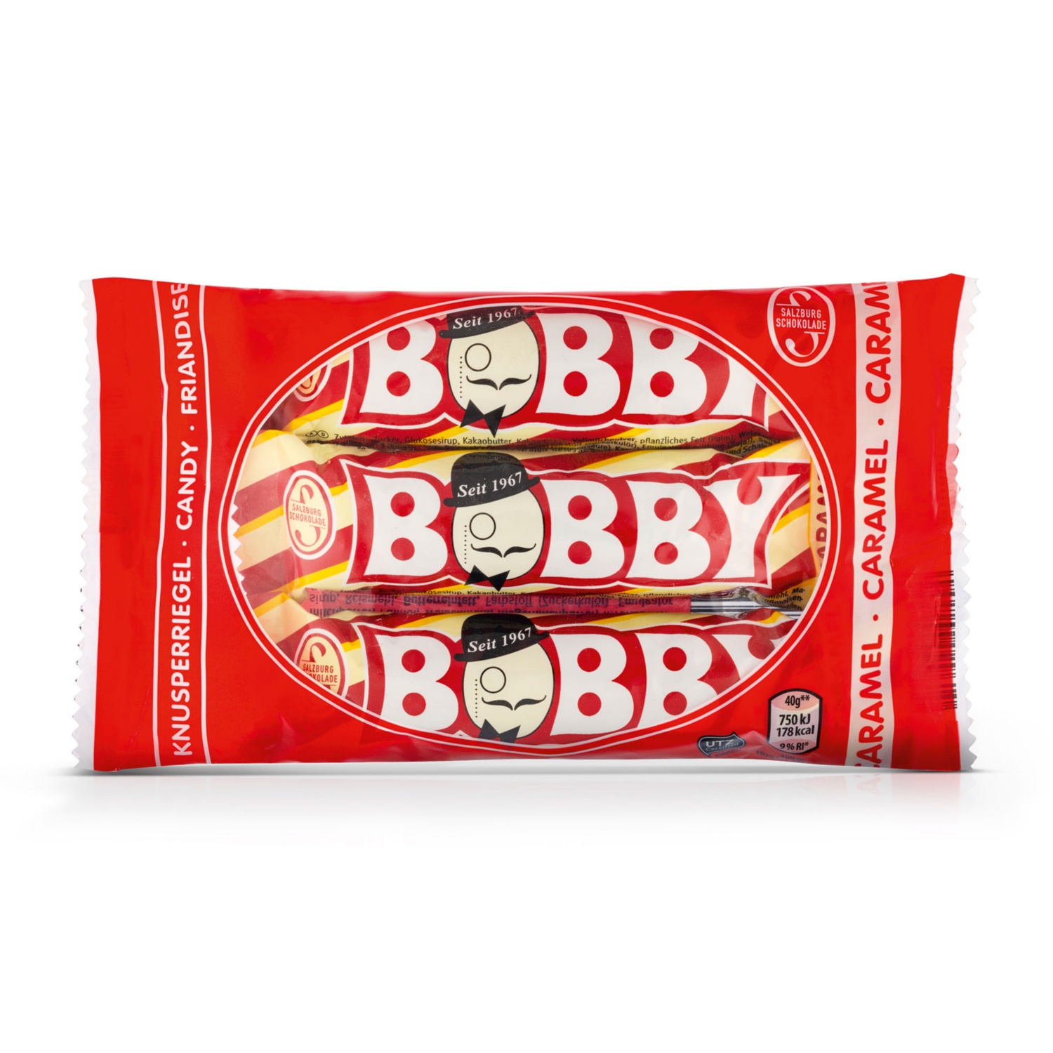 Bobby-Riegel, Karamell