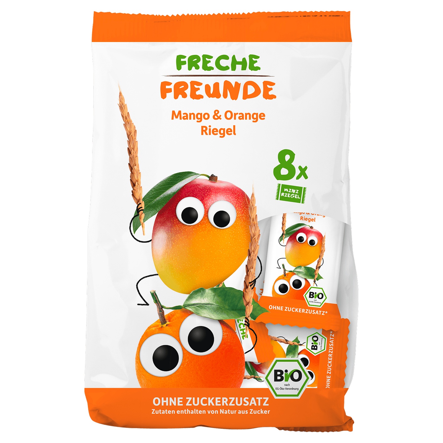 Freche Freunde Bio-Früchte-Getreide-Riegel 80 g