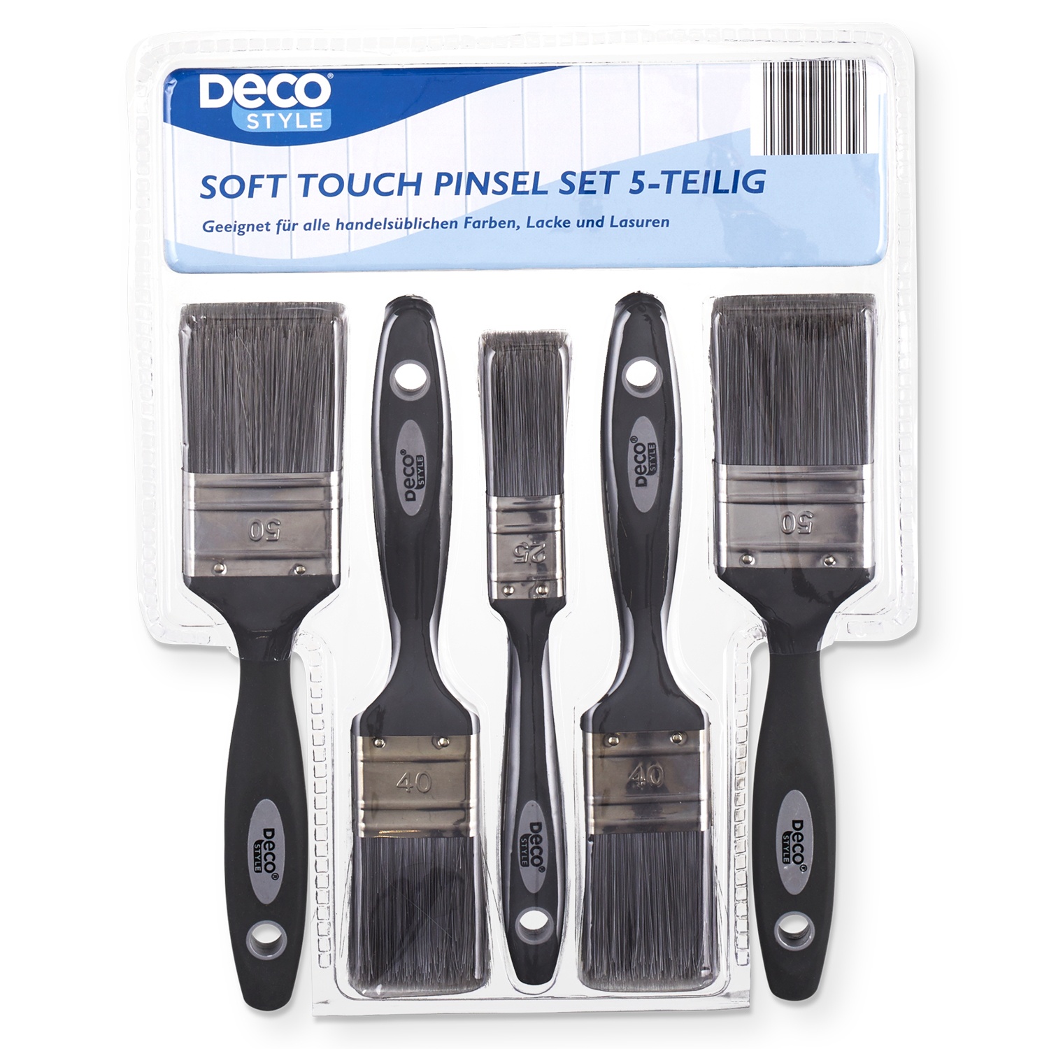 DECO STYLE® Soft Touch Pinsel-Set