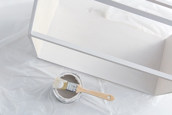 Mini Gewächshaus in gewünschter Farbe lackieren