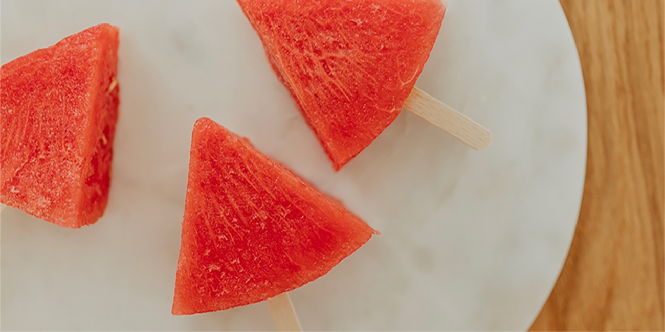 Leckere Melone für den Sommer mit Kindern