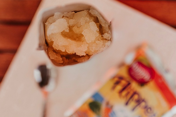 Flipper als Slushy to go an heißen Sommertagen