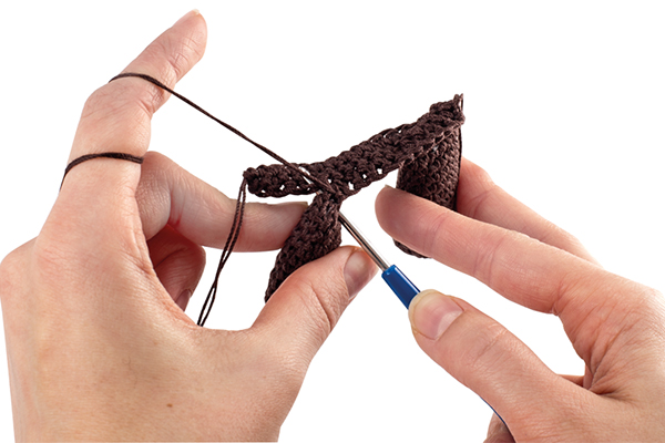 Gehäkelter Bärenarm