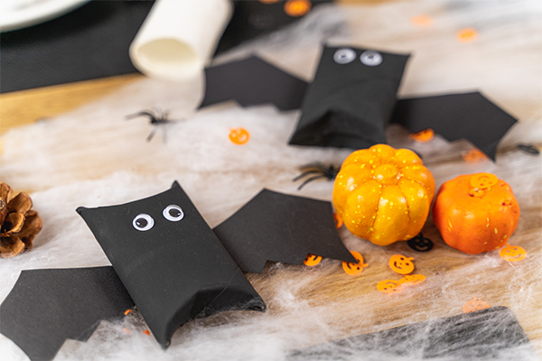 Fledemäuse aus Klopapierrollen