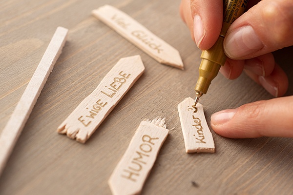 Geldgeschenk zur Hochzeit individuell beschriften