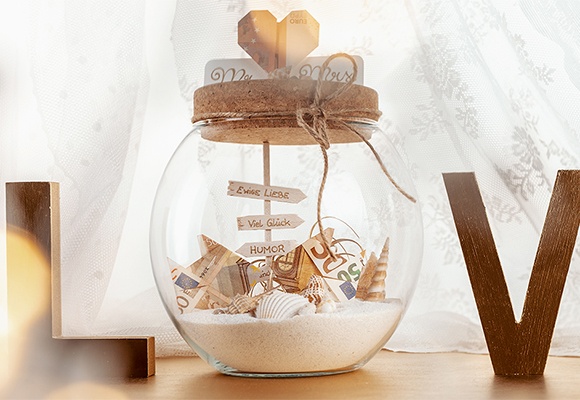 Danach habt ihr gesucht: Geldgeschenk zur Hochzeit individuell und kreativ gestalten
