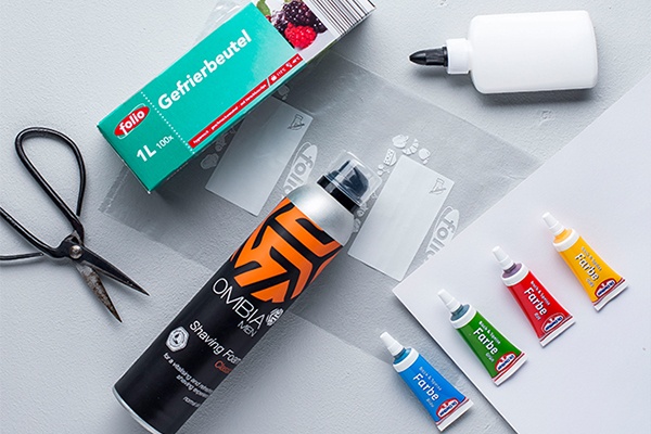 Material für Schaumfiguren