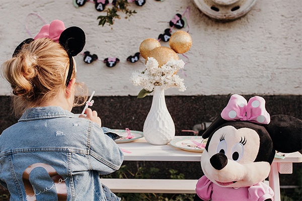 Schöne Dekoration für den Kindergeburtstag