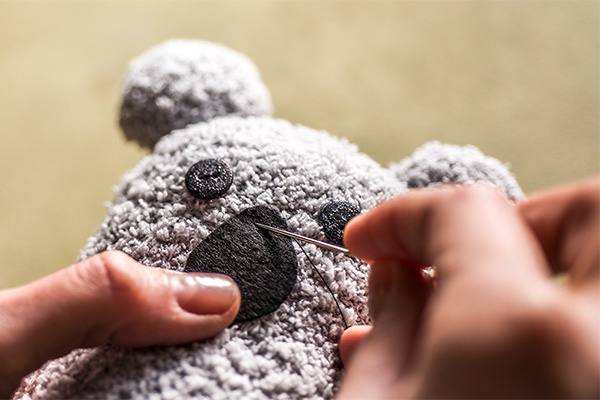 Koala-Plüschbär zum Nachmachen und Verschenken