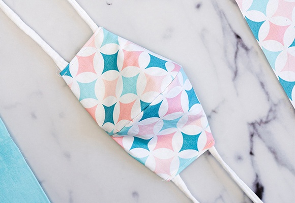 Stoff-Maske zum Nachmachen