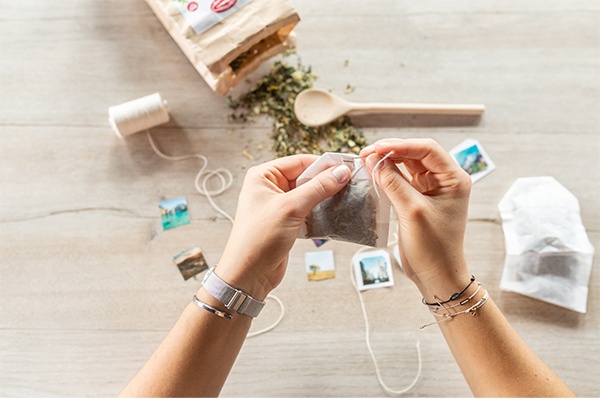 Individuelles Foto-Geschenk DIY-Teebeutel
