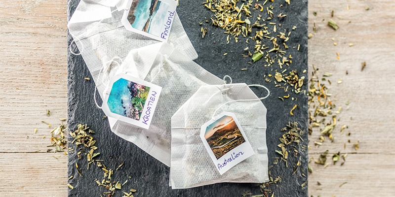 DIY-Teebeutel als individuelles Foto-Geschenk zum Nachmachen