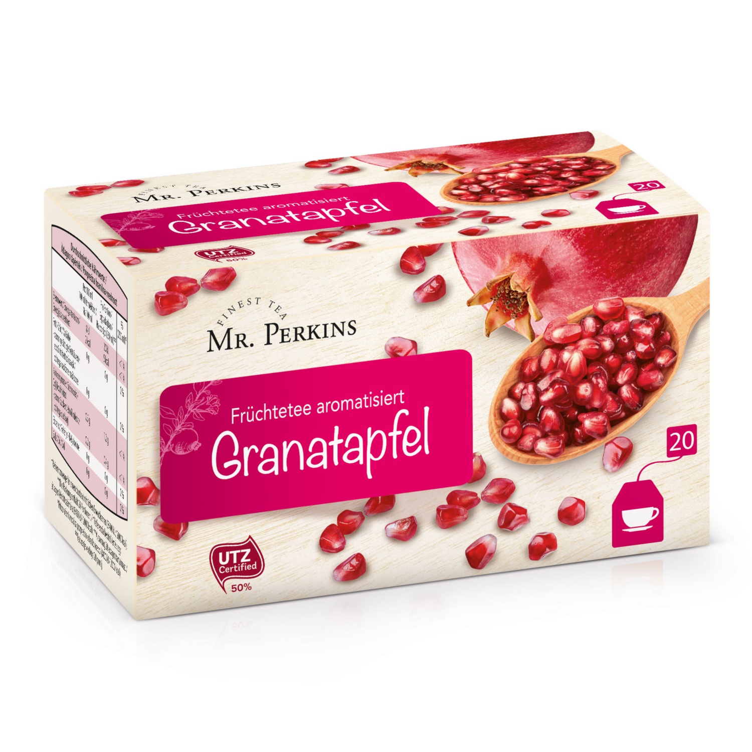 MR. PERKINS Premium Tee Superfrucht, Granatapfel