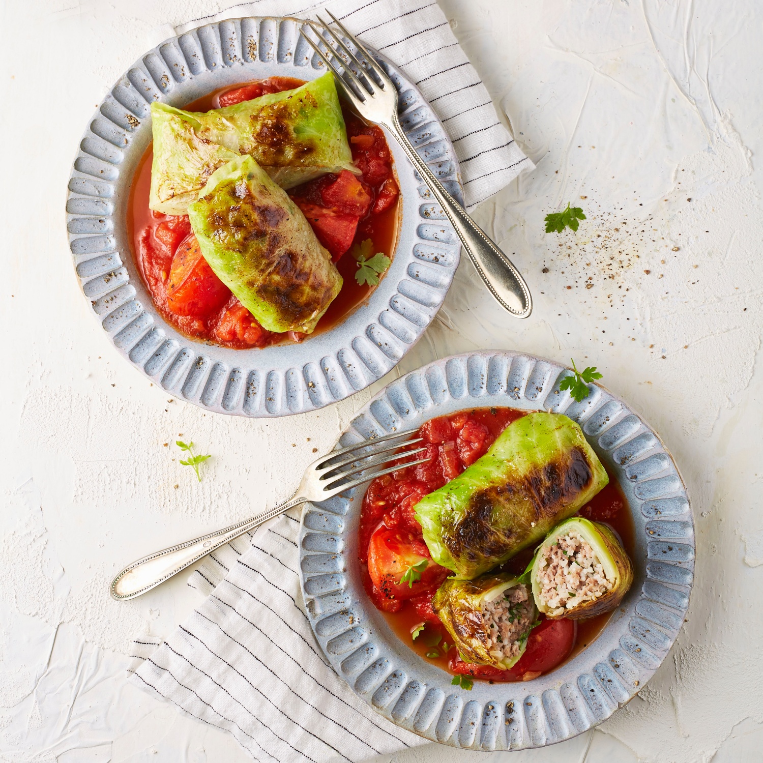 Kohlrouladen mit Reis-Hackfleischfüllung | ALDI Rezeptwelt