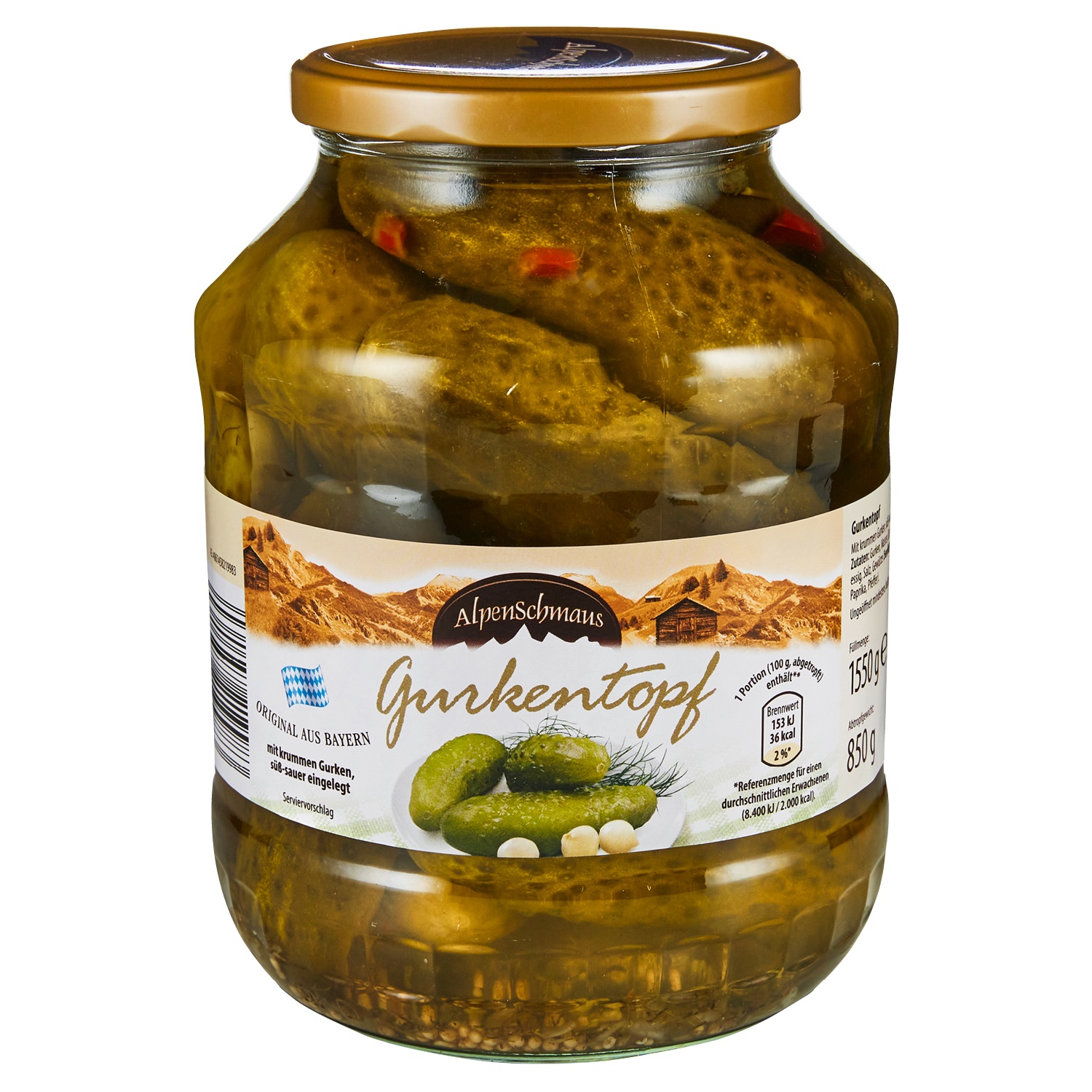 Alpenschmaus Gurkentopf 850 g | ALDI SÜD