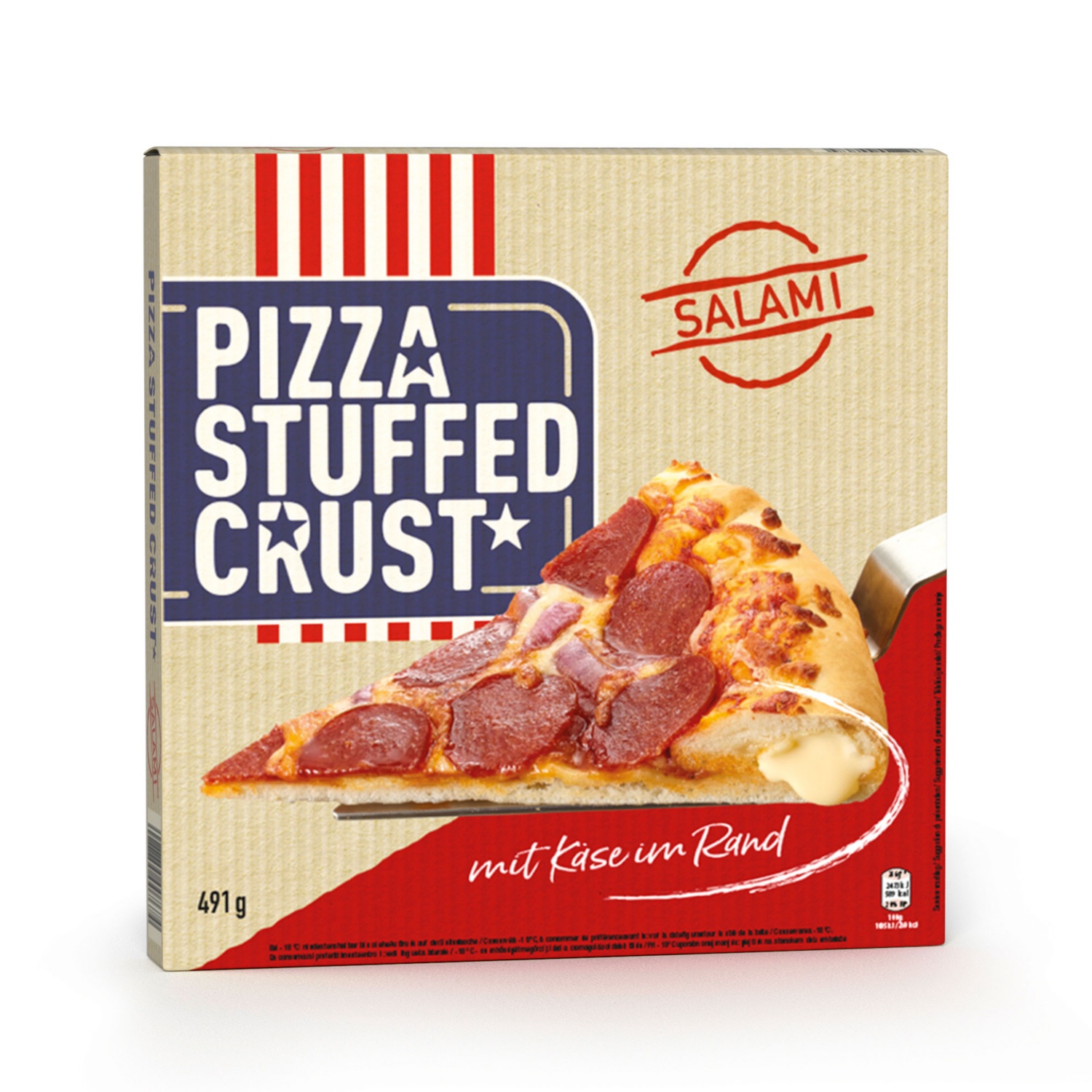 Pizza Stuffed Crust, Salami