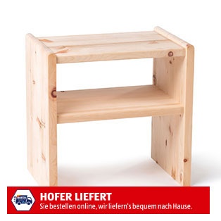 Nachtkästchen Zirbe