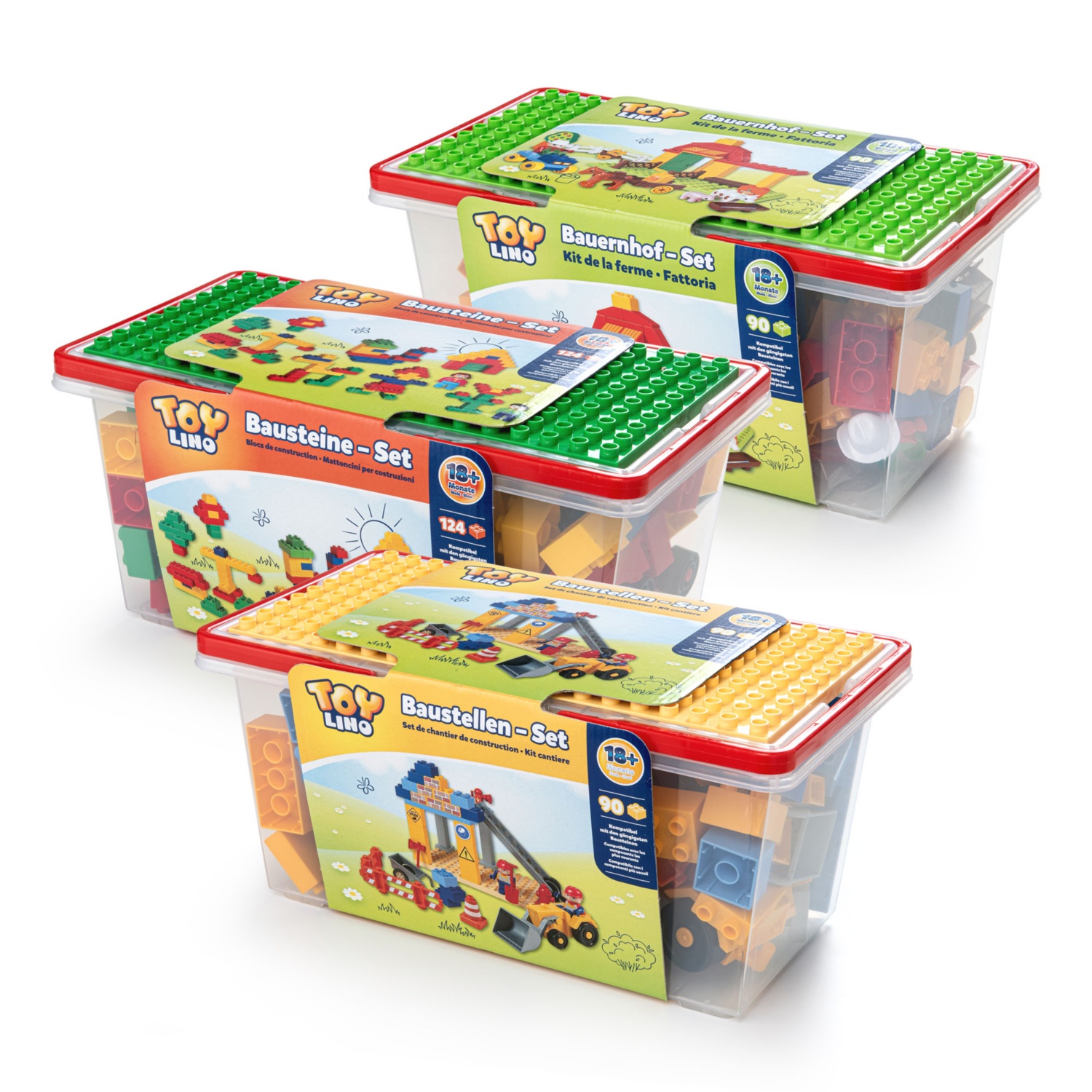 TOYLINO Bausteine in der Box