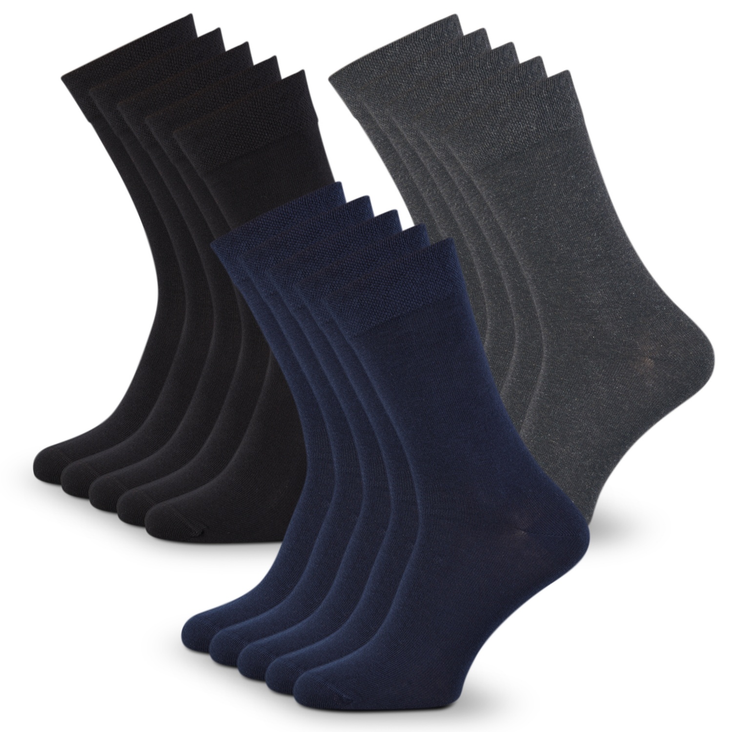 WATSON'S Herren-Socken, Baumwolle (BIO), 5er Pkg.