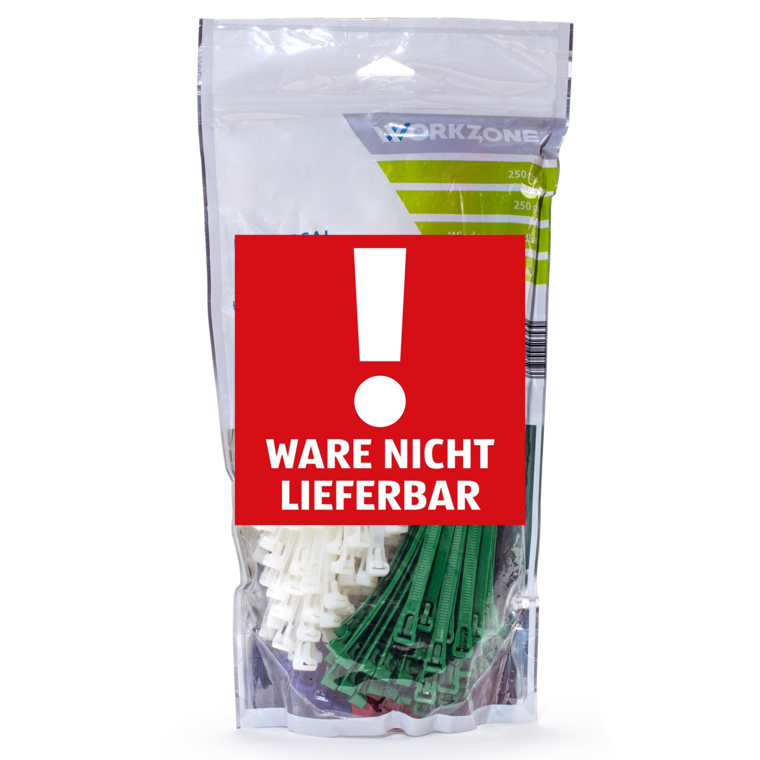 WORKZONE Kabelbinder wiederverschließbar
