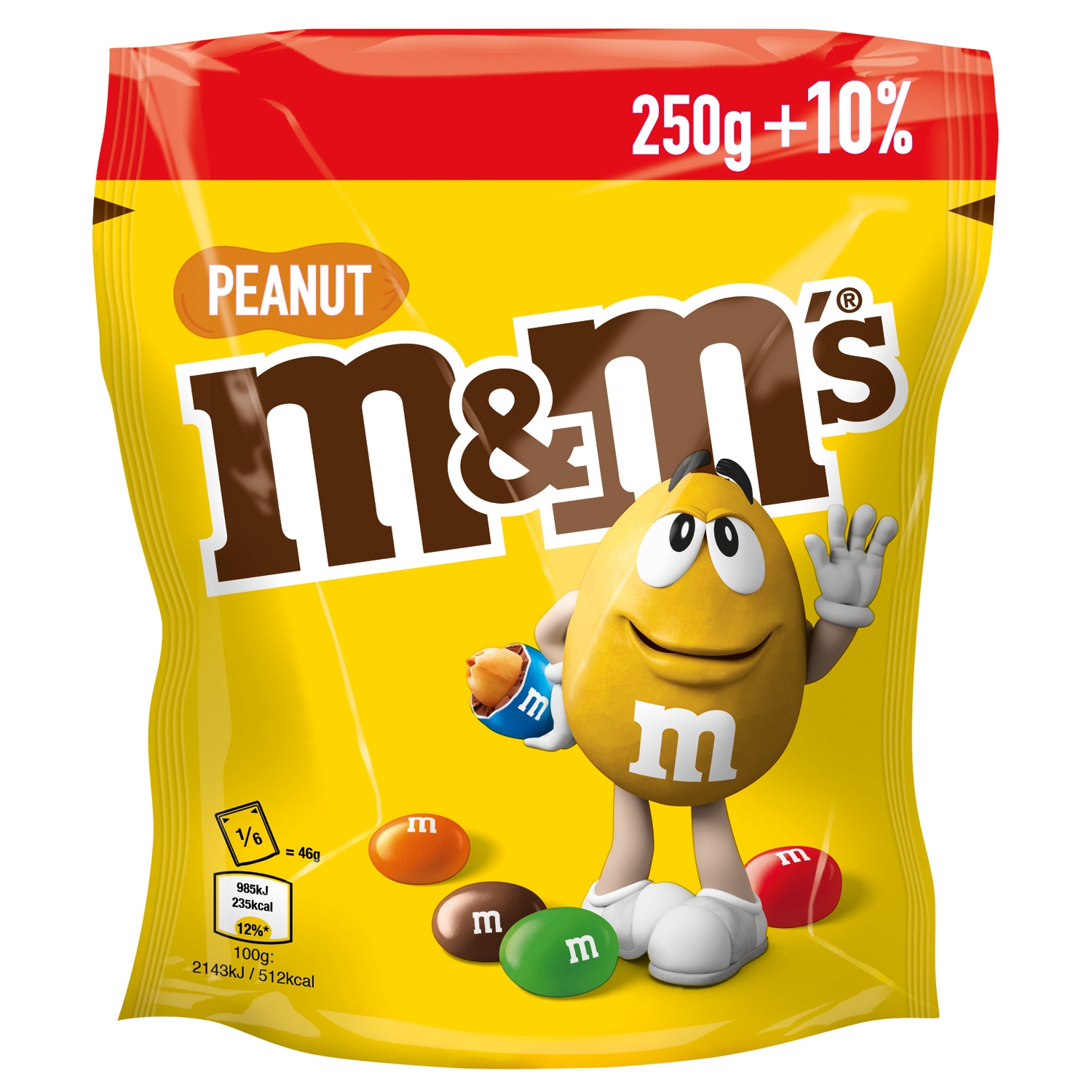 m&m‘s® + 10 %, Bonuspack 275 g