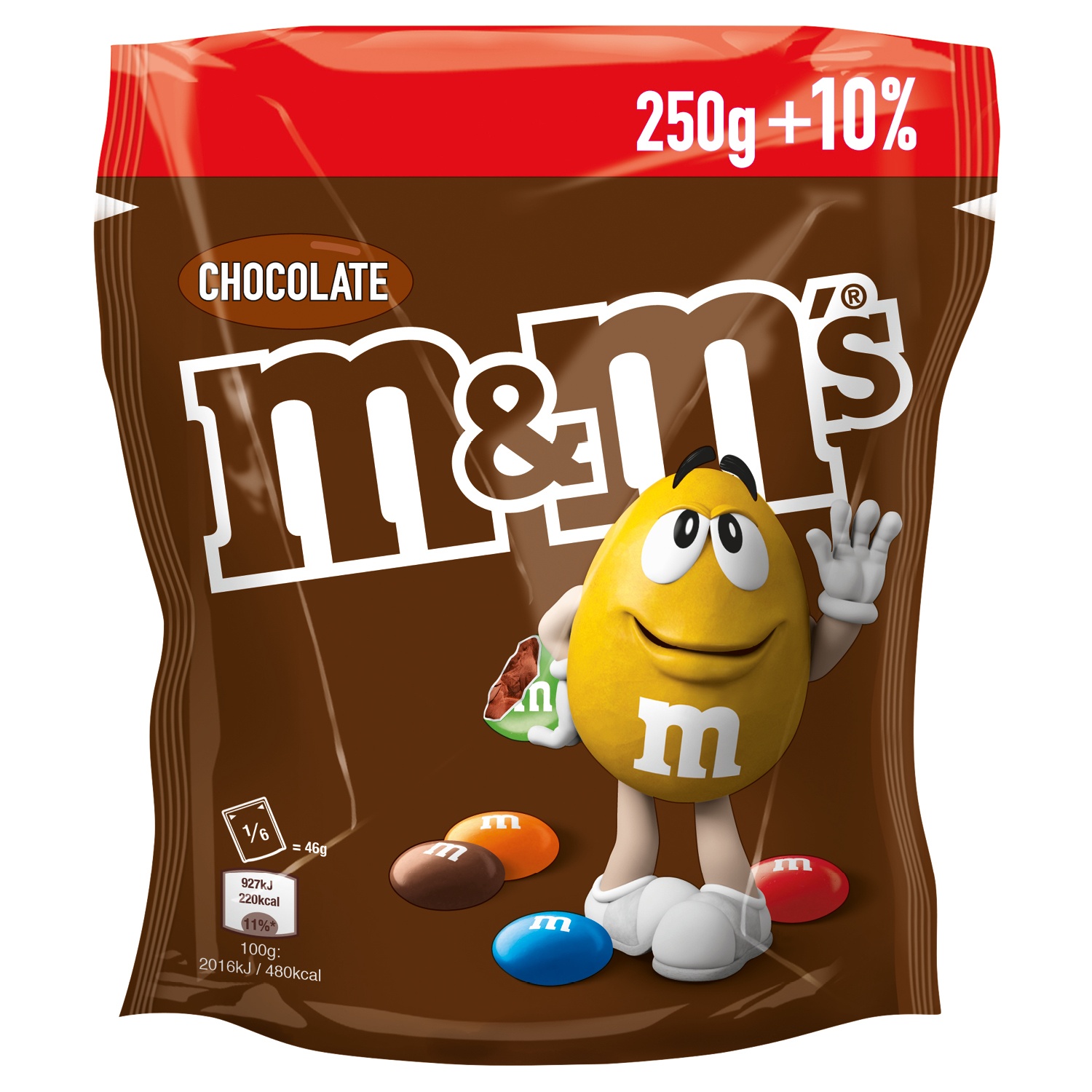m&m‘s® + 10 %, Bonuspack 275 g