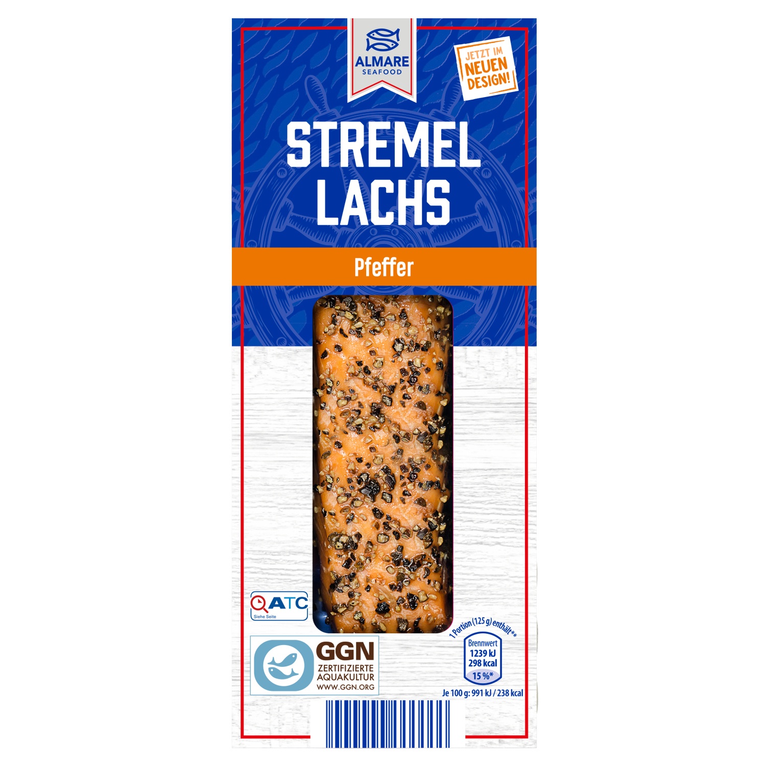 ALMARE SEAFOOD Stremellachs 125 g
