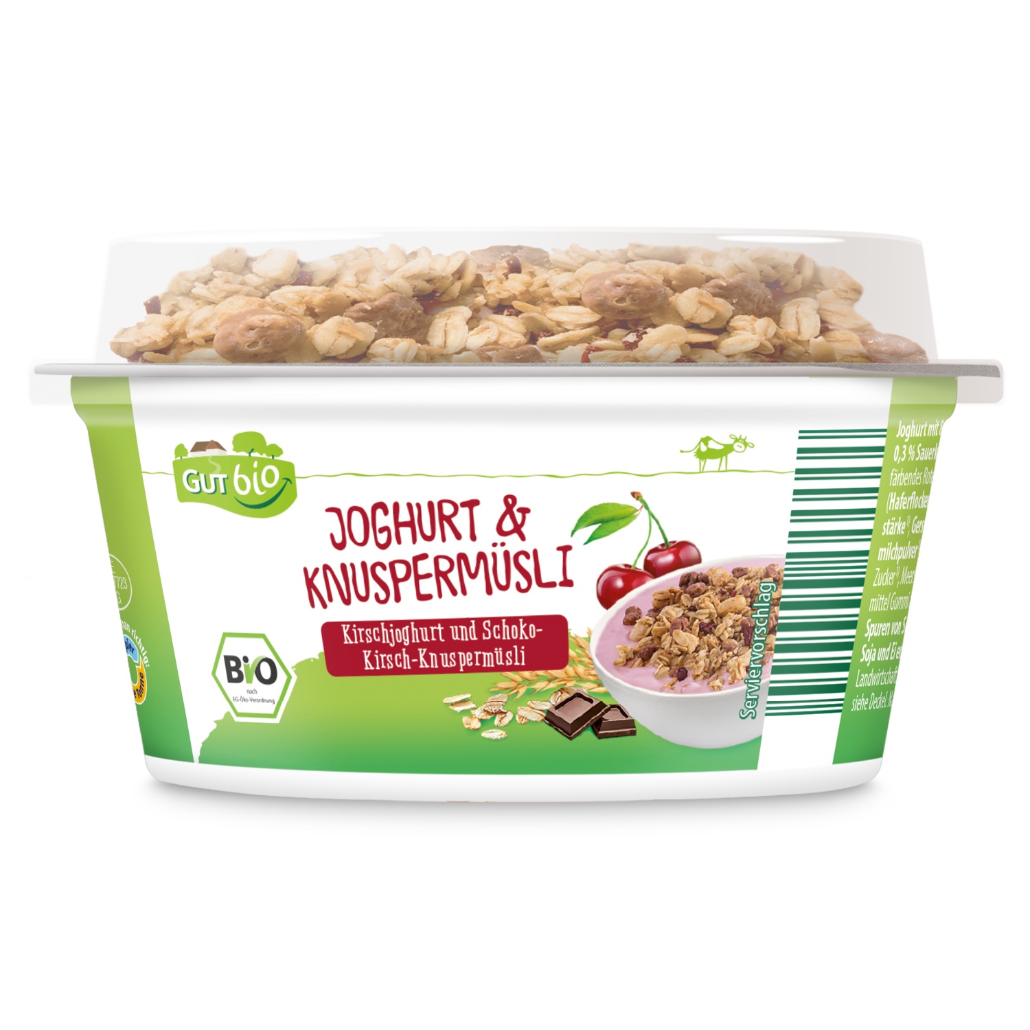 GUT bio Bio-Joghurt & Knuspermüsli 150 g