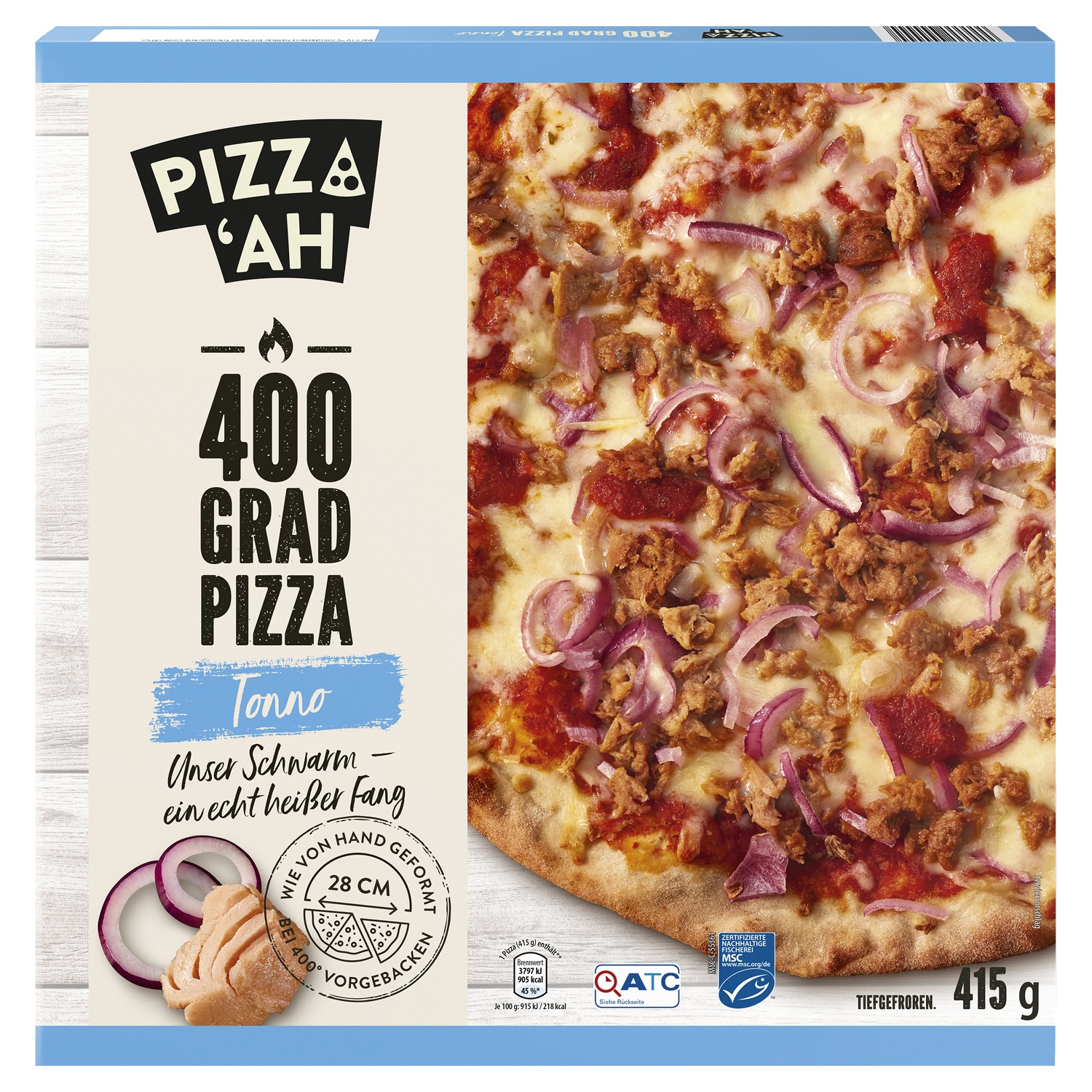 Pizz‘AH 400 Grad Premium Pizza 415 g