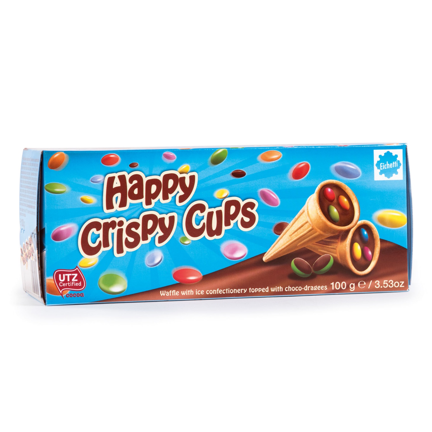 EICHETTI Happy Crispy Cups, Schokolinsen