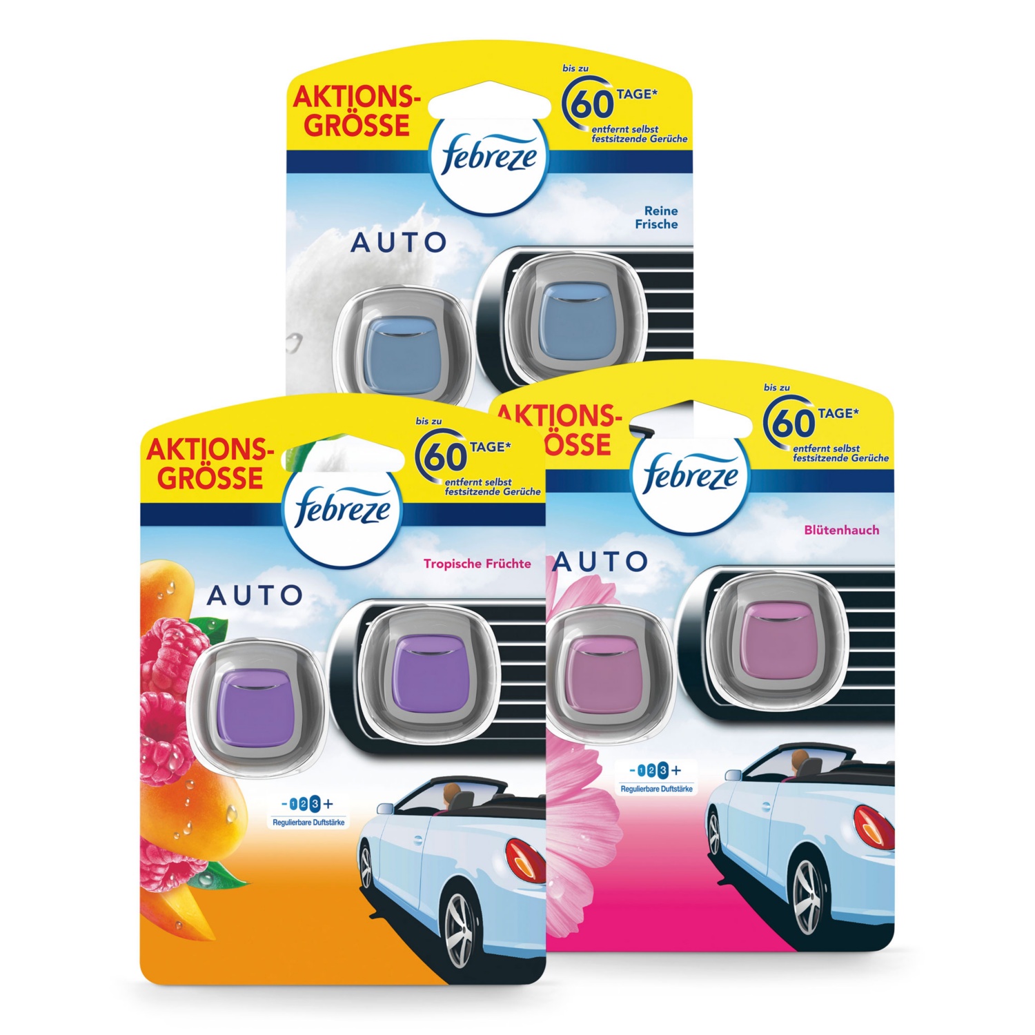 FEBREZE Auto-Lufterfrischer, Doppelpkg.
