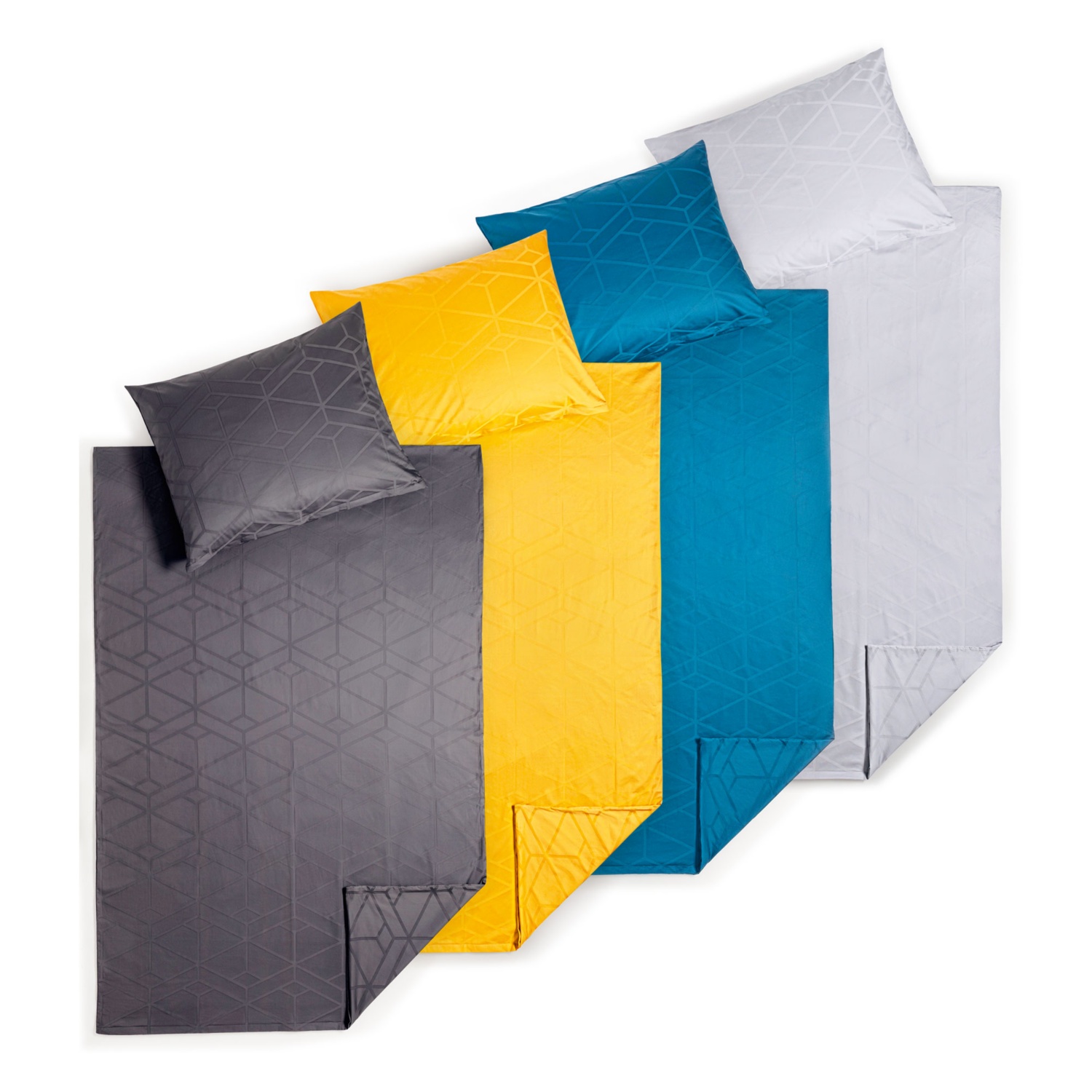 CASA DECO Bettwäsche Jacquard