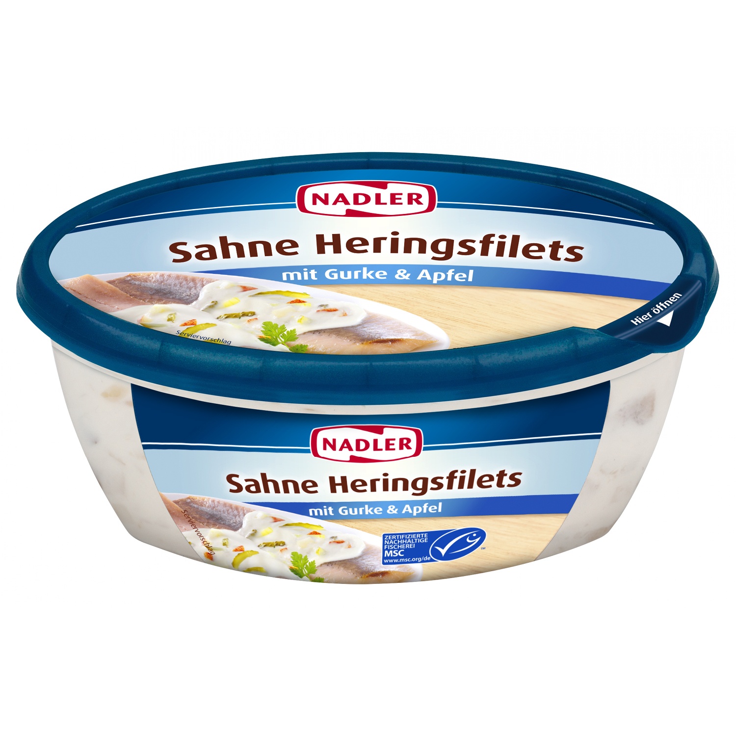 NADLER SahneHeringsfilets 400 g* ALDI SÜD