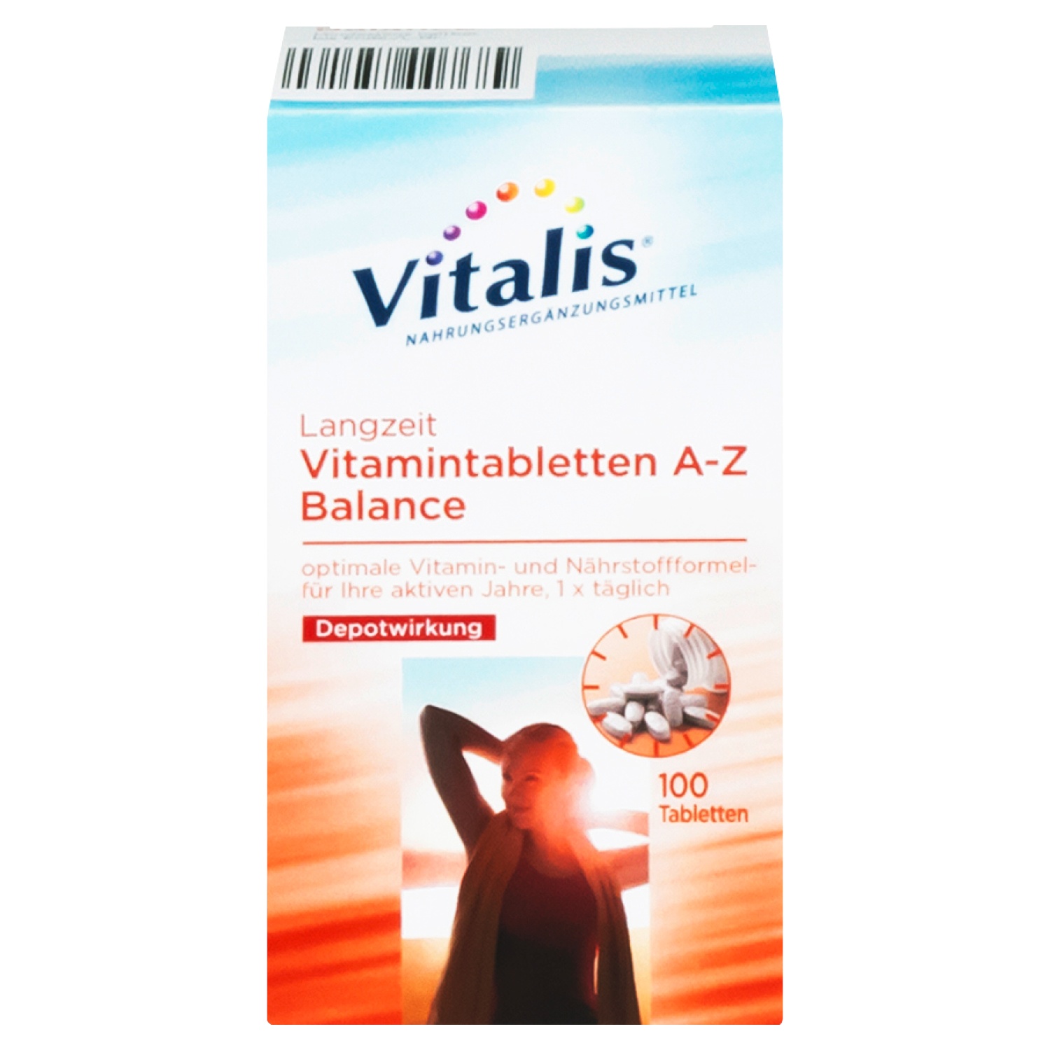 Vitalis® Langzeit-Vitamintabletten A–Z² ⁴